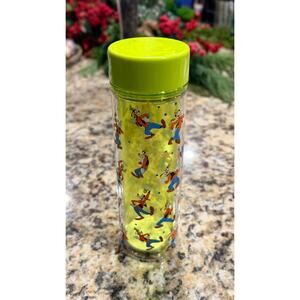 NEW Disney Parks Goofy Lime Green 20oz Water Bottle